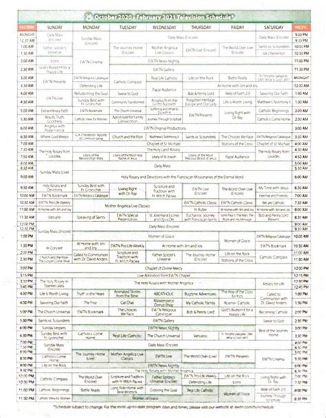ewtn schedule|Iba pa.